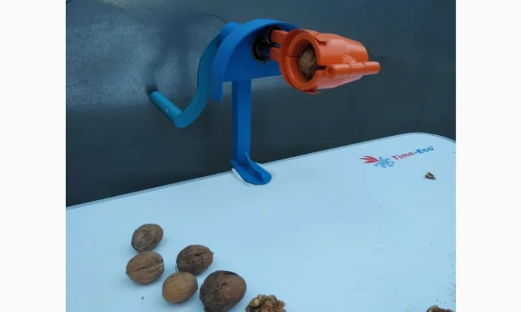 Орехокол стальной полупромышленный(прибор для чистки орехов) - фото № 14