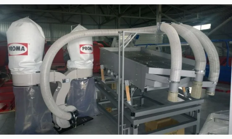 Сортировка ореха по фракциям - фото № 1