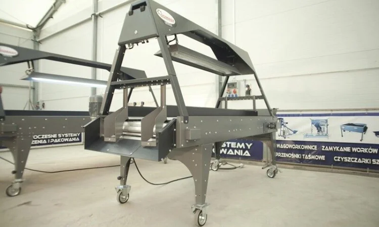 Новая сортировочная машина DOMASZ инспекційний стіл SSR - 1 - KMK, EURO-JABELMANN - фото № 2