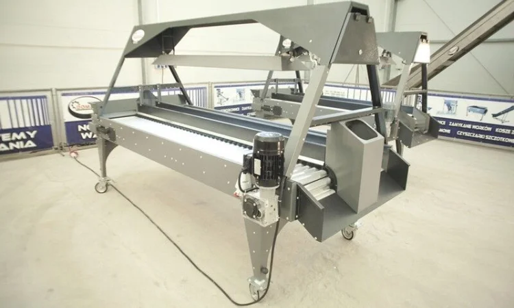 Новая сортировочная машина DOMASZ инспекційний стіл SSR - 1 - KMK, EURO-JABELMANN - фото № 8