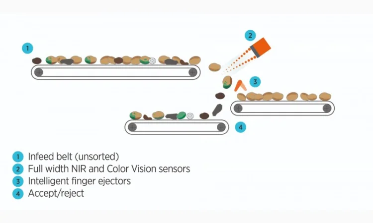 Оптична сортувальна машина TOMRA 3A - фото № 2