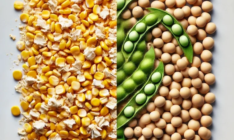 Закуповуємо кукурудзу некондиційну, половинки сої - фото № 1