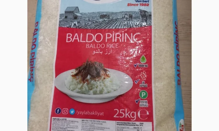 Рис "Балдо" круглий 25 кг - фото № 1