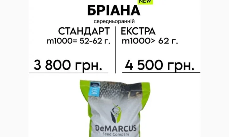 Насіннєва компанія "Демаркус" має в наявності гібриди соняшнику - фото № 1