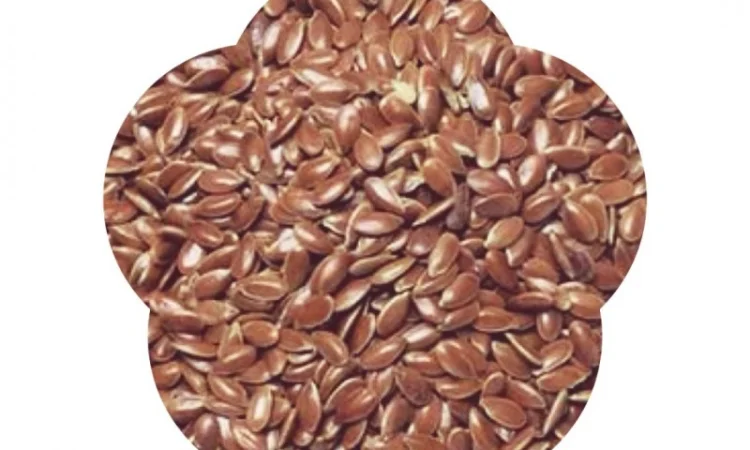 Продам лен коричневый - фото № 1