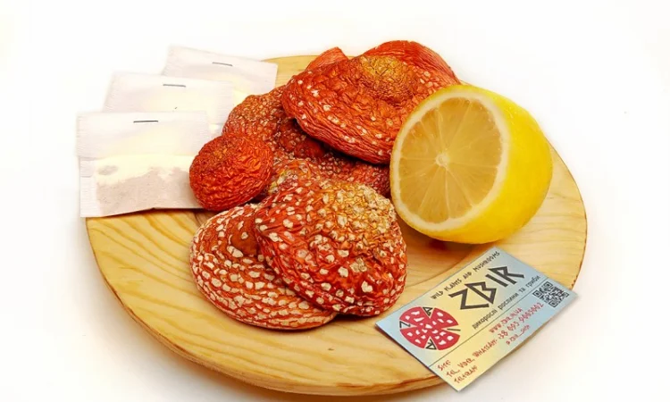 Чай з червоного та пантерного мухомора у пакетиках від ZBIR - фото № 1