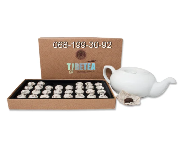Высокогорный чёрный чай TIBETEA X.O. в подарочной упаковке - фото № 1
