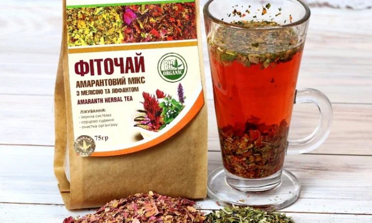 Фіточай «Амарантовий мікс з лофантом та мелісою» - фото № 1