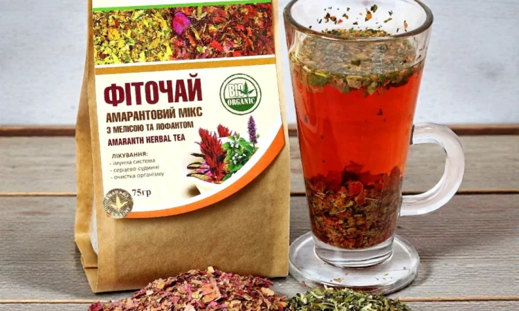 Фіточай «Амарантовий мікс з лофантом та мелісою» – ваш джерело спокою та імунітету - фото № 1