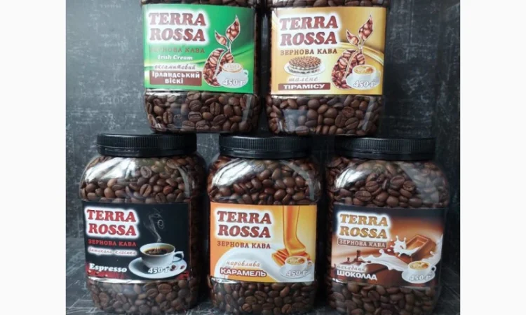 Кава зернова та розчинна ТМ ТЕRRA ROSSA від виробника - фото № 2
