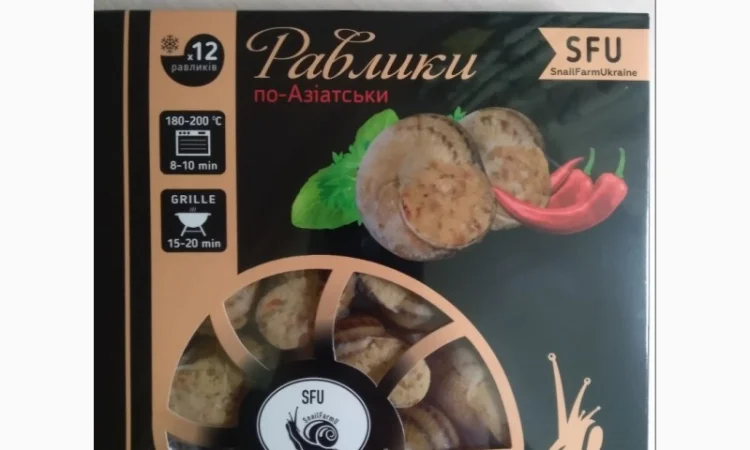 Улитки по-Азіатськи, заморожені - фото № 1
