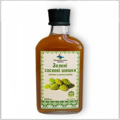Сироп сосновых шишек - фото № 1
