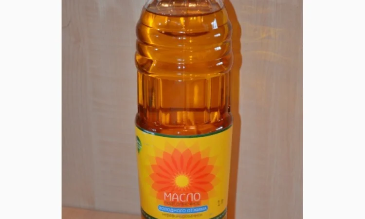 Масло подсолнечное нерафинированное вымороженное – ОПТ - фото № 1