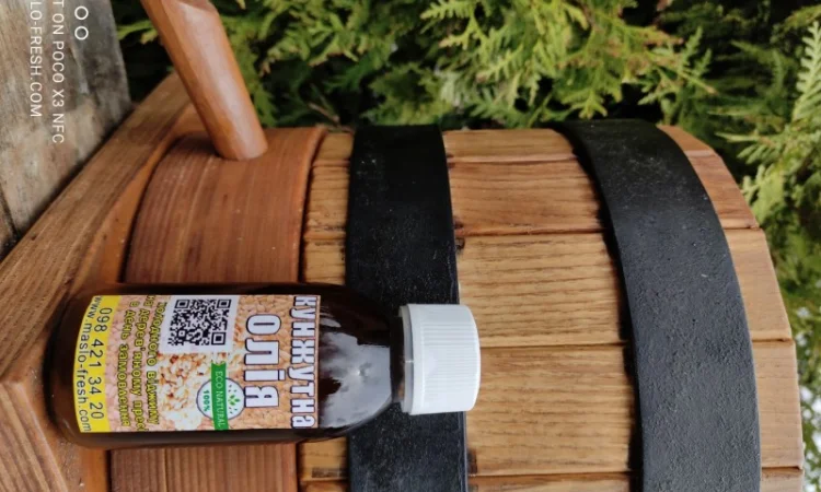 Якісне масло білого кунжуту - фото № 1