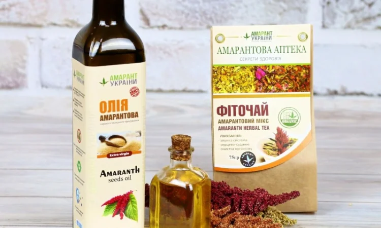 Амарантова олія першого холодного віджиму 500 мл - фото № 1