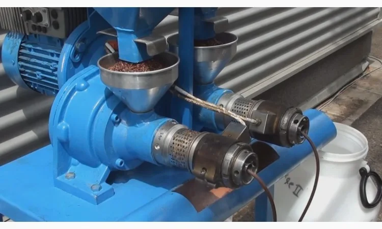 Малый пресс для отжима виноградной косточки, льна, кунжута, кокоса - фото № 4