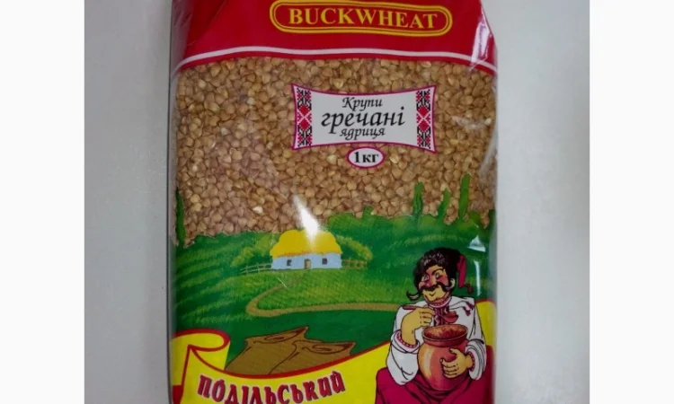 Крупа гречана, гречка, сечка, продел, мука, крупа, борошно, макарони - фото № 1