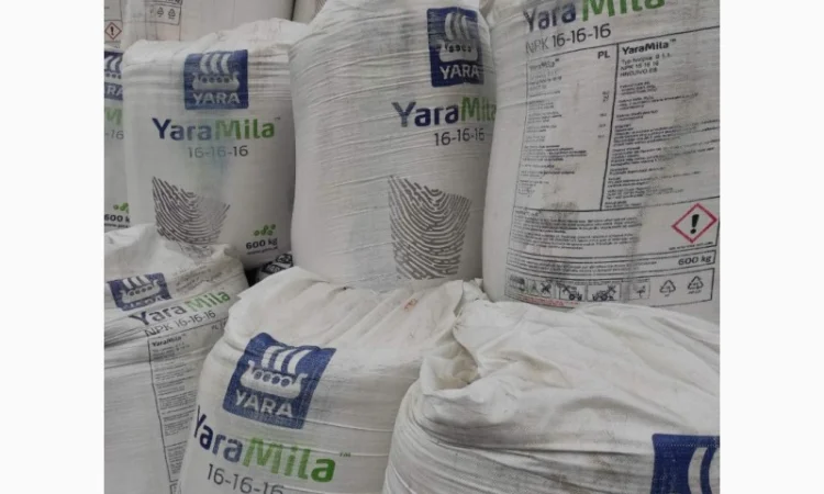 Удобрение YaraMila 16-16-16 из Финляндии в биг-беге (600) - фото № 1