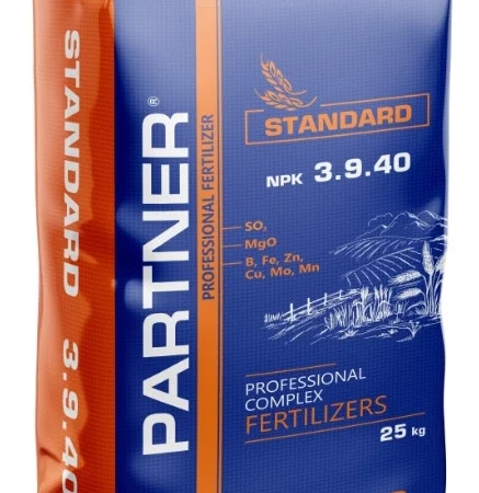 NPK 3.9.40+S+Mg+МЕ Комплексне добриво, удобрения PARTNER - фото № 1