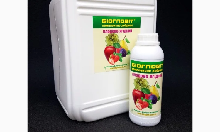 Біогловіт Плодово-Ягідний, комплексне хелатне добриво 20л - фото № 2