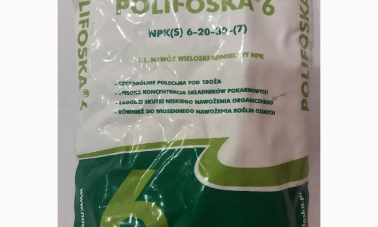 Поліфоска 6 NPK (S) 6-20-30- (7), добрива - фото № 1