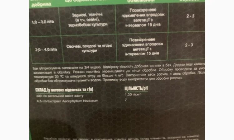 Ружверт Турбо - універсальне добриво на основі трьох форм азоту та екстракту водоростей - фото № 2