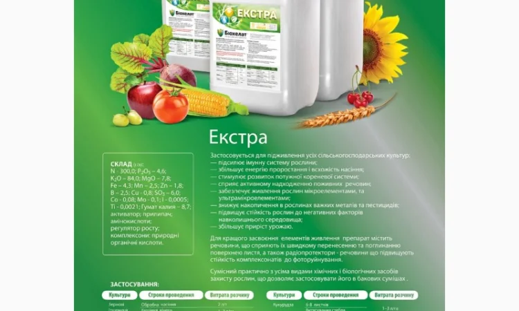 Удобрение Биохелат Экстра - фото № 1