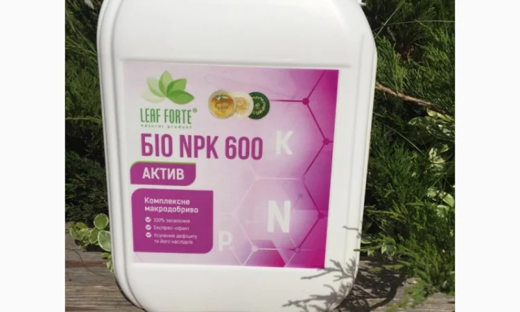 БІО NPK 600, Комплексне макродобриво, 10 л - фото № 1