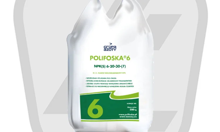 Полифоска 6 NPK 6-20-30 (S)- 7 цена за т - фото № 1