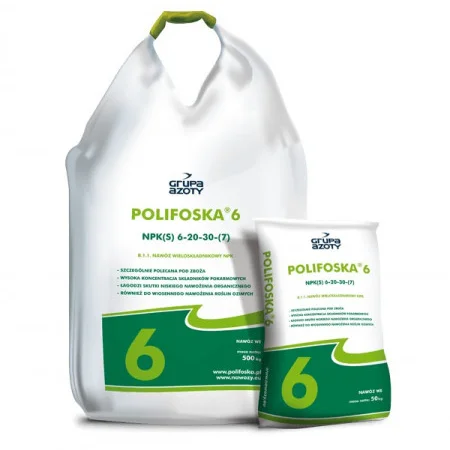 Поліфоска Polifoska 6 NPK (S) 6:20:30 (7) комплексне мінеральне добриво - фото № 1