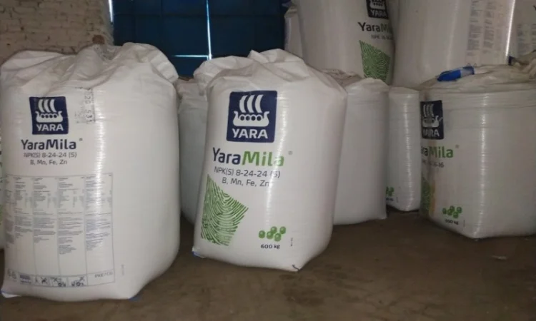 Добриво YaraMila NPK 8-24-24 +5SO3 Яра Міла / Удобрения Яра Мила NPK 8-24-24 - фото № 1