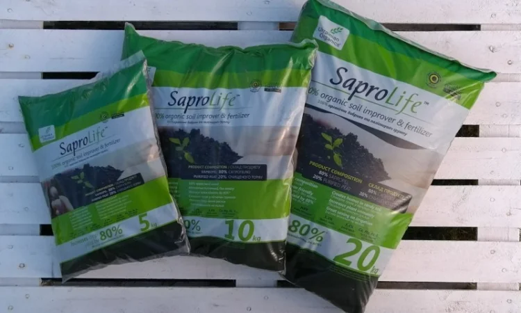 Органічне добриво поліпшувач ґрунту Сапропіт TM SaproLife - фото № 1