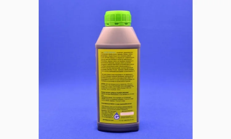 Органическое удобрение Гумат Супер Органік 500 мл концентрат - фото № 4
