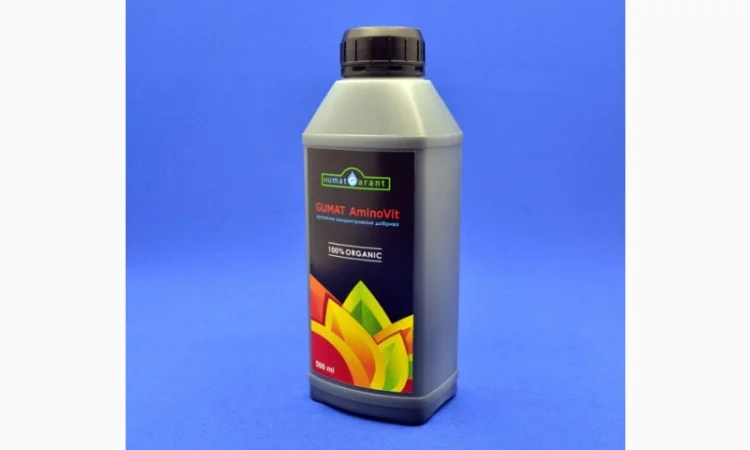 Добриво органічне Гумат Аміновіт 500 мл концентроване - фото № 2