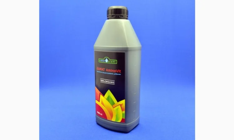 Добриво органічне Гумат Аміновіт 1 л концентроване - фото № 3