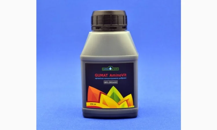 Добриво органічне Гумат Аміновіт 250 мл концентроване - фото № 1