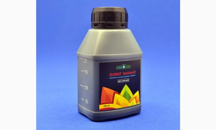 Добриво органічне Гумат Аміновіт 250 мл концентроване - фото № 2