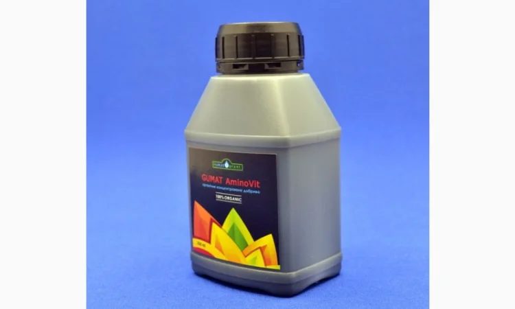 Добриво органічне Гумат Аміновіт 250 мл концентроване - фото № 3