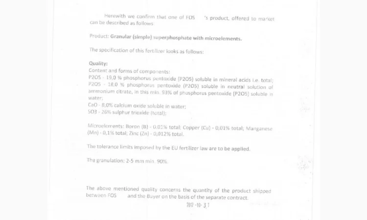 Суперфосфат P (CaS) 19 (17:30) - фото № 3