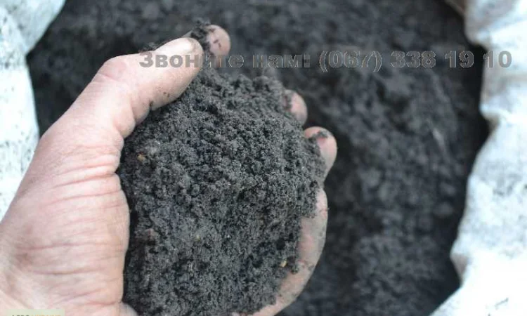Чернозем купить Киев Чернозем в мешках Киевская область Перегной - фото № 3