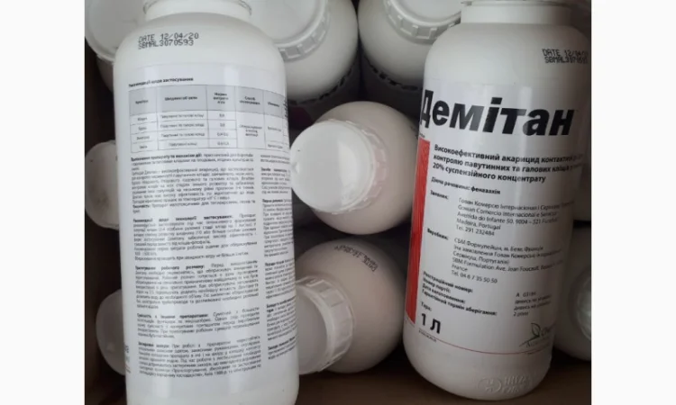 Демітан - Ефективний акарицид контактної дії для контролю павутинних та галових кліщів - фото № 1