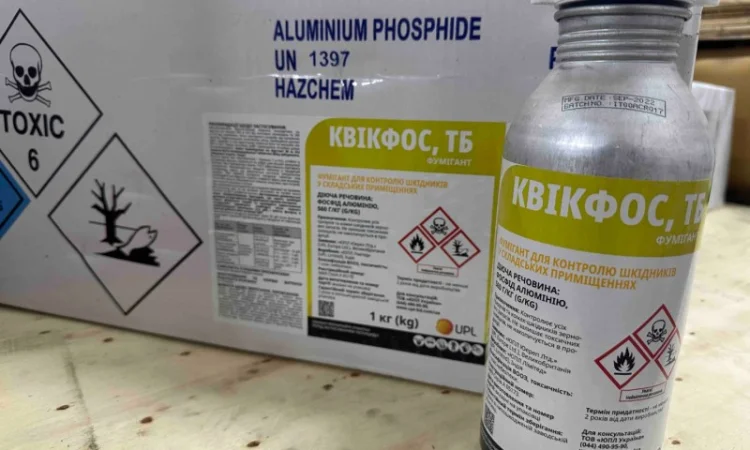 Фумігант Квікфос - інсектофумігант широкого спектру дії - фото № 1