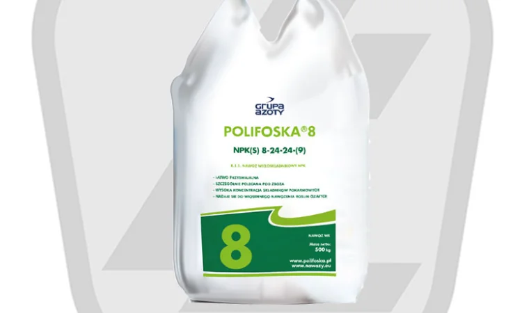 Полифоска 8 NPK 8-24-24 (S)- 9 цена за т - фото № 1