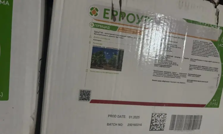 Ерроу - селективний післясходовий гербіцид від бур'янів в посівах сої - фото № 1