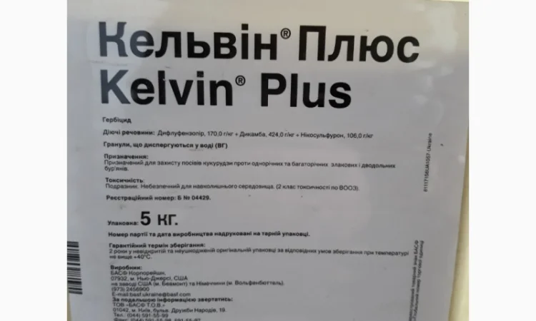 Кельвин Плюс - эффективная защита посевов кукурузы от сорняков - фото № 1
