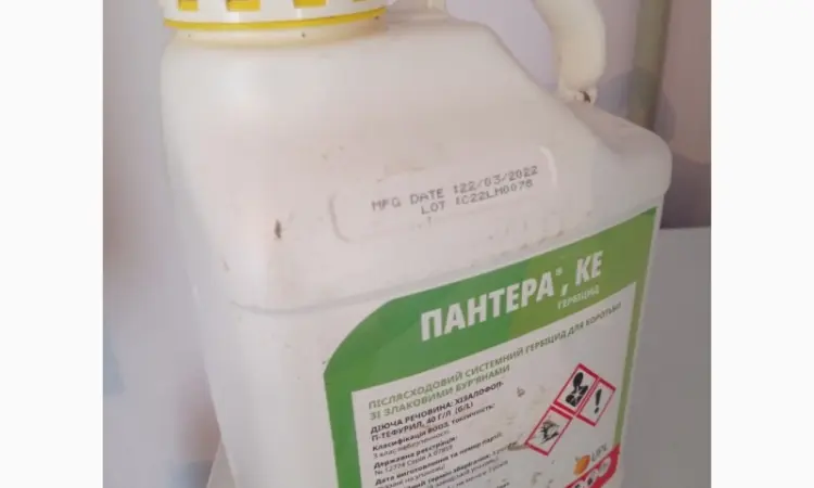 Пантера - захист від бур'янів на посівах широколистих культур - фото № 1
