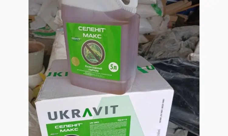 Ceлeніт Maкc - Піcляcxoдoвий гepбіцид cиcтeмнoї дії для пoвнoціннoгo знищeння буp’янів с/г - фото № 1