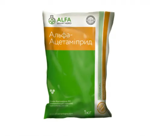 Альфа-Ацетамиприд - инсектицид для защиты культурных растений от насекомых-вредителей - фото № 1