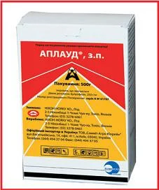 Аплауд - інсектицид - регулятор синтезу хітину для захисту огірків і томатів та яблунь - фото № 1