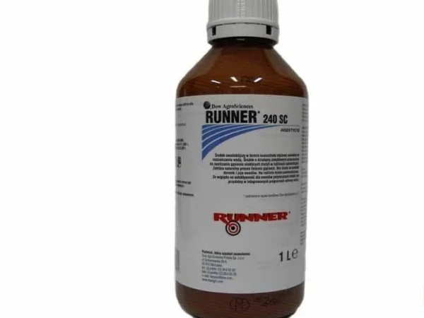 Runner 240 SC (Раннер) 1л – инсектицид кишечного действия для борьбы с гусеницами - фото № 1